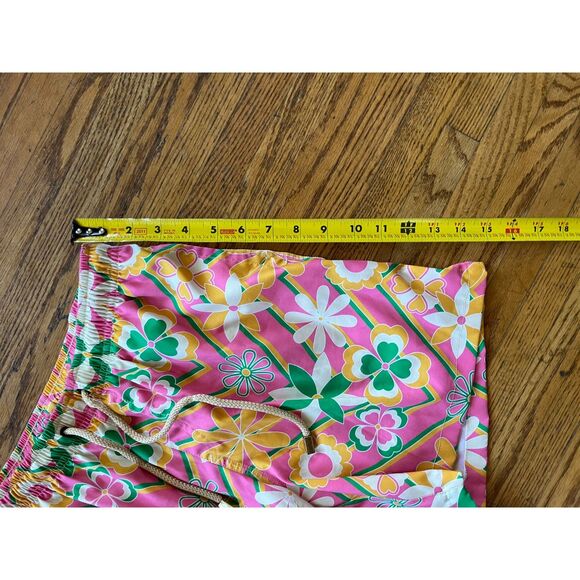 Kenny Flowers Multicolor Floral Swim Shorts Trunks Mens Size Small - Picture 7 of 7